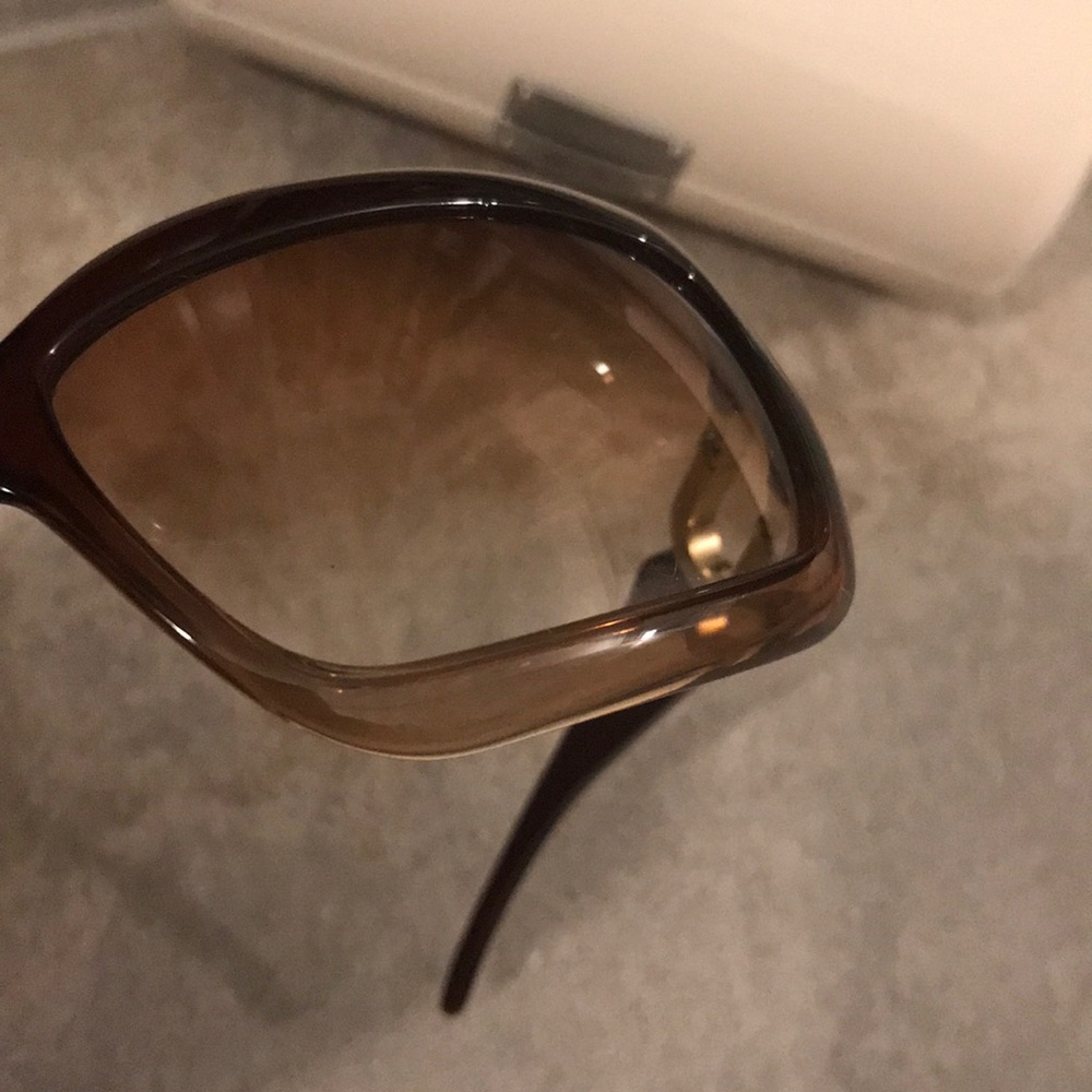 EUC Jimmy Choo Sunglasses brown ombré - Picture 6 of 7